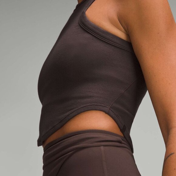lululemon Espresso Hold Tight Cropped Tank size 6 - Picture 4 of 13